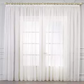 Шторы Togas Вуаль 280х300 см белый 2 шт