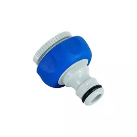 Штуцер резьбовой с переходником 12мм-19мм (1/2-3/4) внутренняя резьба Green apple tpr (20/200)