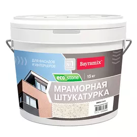 Штукатурка мраморная Bayramix ecostone 773 15 кг