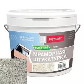 Штукатурка мраморная Bayramix ecostone 970 15 кг