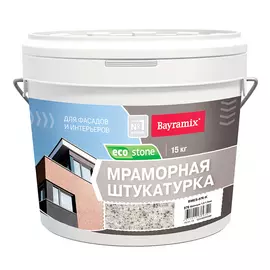 Штукатурка мраморная Bayramix ecostone 976 15 кг