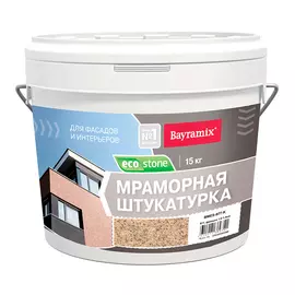 Штукатурка мраморная Bayramix ecostone 977 15 кг