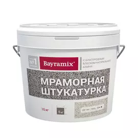 Штукатурка мраморная Bayramix Kashmir White N 15 кг