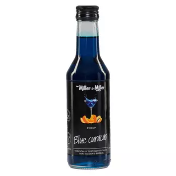 Сироп Miller &amp; Miller Блю Кюрасао, 250 мл