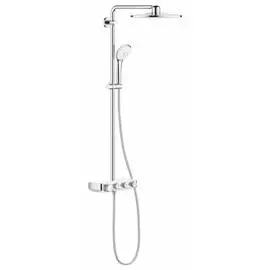 Система с термостатом Grohe euphoria 310 белая луна