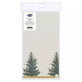 Скатерть бумажная Duni Trees In Gold 138х220 см
