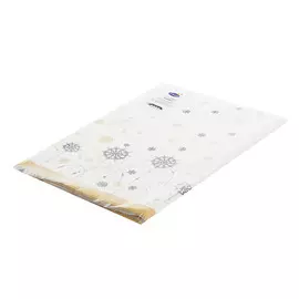 Скатерть Duni d-cel 138х220 см snow necklace