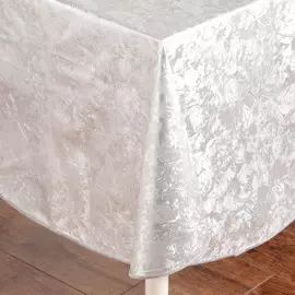 Скатерть Gemitex пвх серебристый 140х140