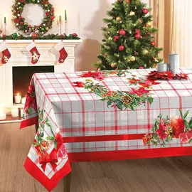 Скатерть Melangio Мелограно разноцветная 140х180 см