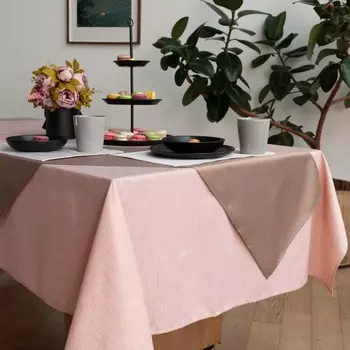 Скатерть Sofi De Marko Джинни пепельная роза 150х220 см