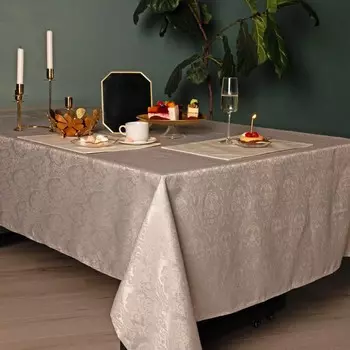 Скатерть Sofi De Marko Эллиада серый 150х220 см