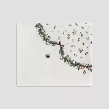 Скатерть Togas Сноуфан красный 170x250 см