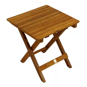 Складной столик Degamo Mara коричневый 38х38х40 см