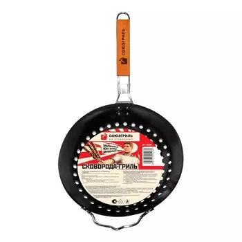 Сковорода-гриль Союзгриль круглая 28 см