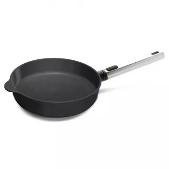 Сковорода со съемной ручкой Woll Logic PRO 24 см 2,5 л