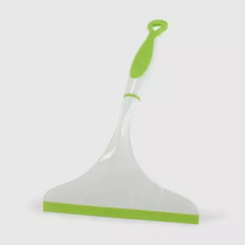 Скребок Akay для чистки стекла бело-салатовый