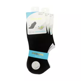 Следки мужские Oemen силикон 3шт черный