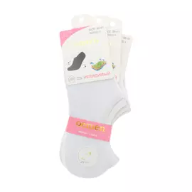 Следки женские Oemen 36-41 силикон 3шт белый