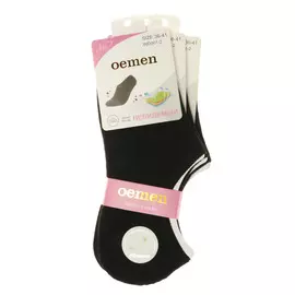 Следки женские Oemen силикон 36-41 3 пары в ассортименте
