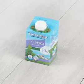 Сливки Тысяча озер ультрапастеризованные 10% 500 г