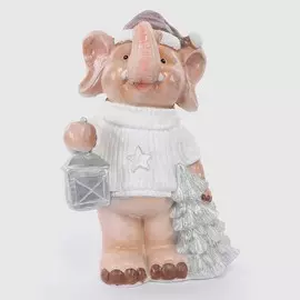 Слоник ТПК полиформ с елкой 33х20х45 см