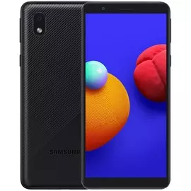 Смартфон Samsung Galaxy A01 Core 16 ГБ черный