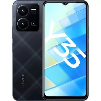 Смартфон Vivo Y35 4GB+128GB Agate Black