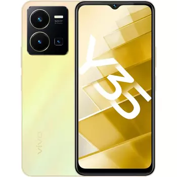 Смартфон Vivo Y35 4GB+128GB Dawn Gold