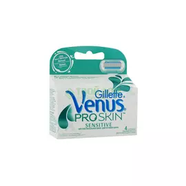 Сменные кассеты для станка Gillette Venus Proskin Sensitive 4 шт (VNS-81367682)