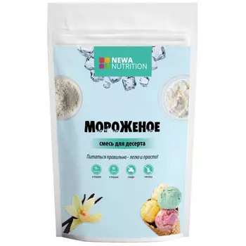 Смесь для десерта Newa Nutrition Мороженое, со вкусом ванили, 200 г