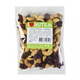 Смесь INUTS Кешью и клюква 125 г