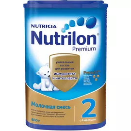 Смесь молочная Nutrilon 2 Premium с 6 месяцев 800 г