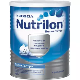 Смесь молочная Nutrilon Пепти Гастро с рождения 450 г