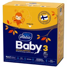 Смесь молочная Valio Baby 3 c 12 месяцев 350 г