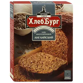 Смесь мучная ХлебБург хлеб многозерновой Английский 400 г