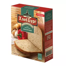 Смесь мучная ХлебБург Венгерский хлеб пшеничный 450 г