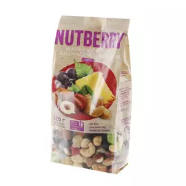 Смесь Nutberry Орехи с ананасом и изюмом 220 г