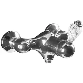 Смеситель для душа Boheme Crystal серебряный 17,2х13х21,3 см