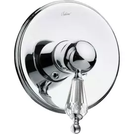 Смеситель для душа встроенный Boheme Brillante Ripresa серебряный 21,3х17,2х15,5 см