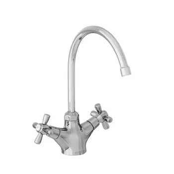 Смеситель для кухни Avrora Pulse с высоким поворотным изливом