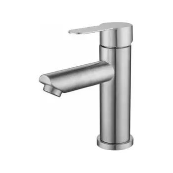 Смеситель для накладной раковины Culto Ferro WB01FR серебристый