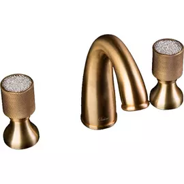 Смеситель для раковины Boheme Royal бронзовый 4,8х17х17 см