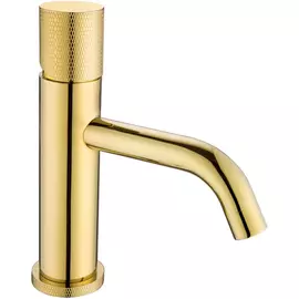 Смеситель для раковины Boheme Stick золотой 4,5х17х21,4 см (121-GG.2)