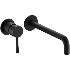 Смеситель для раковины Boheme Uno чёрный 16,2х21х8 см