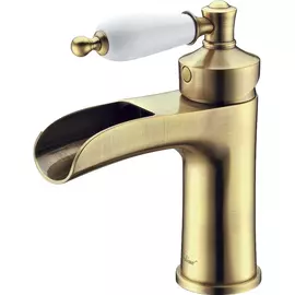 Смеситель для раковины Boheme Vogue бронзовый 11х5х16,4 см