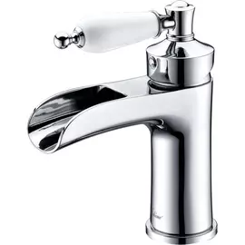 Смеситель для раковины Boheme Vogue серебряный 11х5х16,4 см