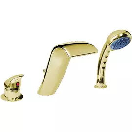 Смеситель для ванны Boheme Cobra золотой 9,4х21,4х22,9 см