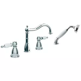 Смеситель для ванны Boheme Cromo серебряный 6,5х21,6х19,6 см