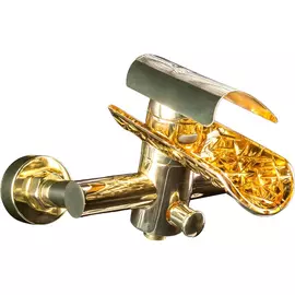 Смеситель для ванны Boheme Hypnose золотой 21х22,8х16 см