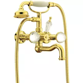 Смеситель для ванны Boheme Imperiale Presente золотой 21,5х21,5х27,3 см